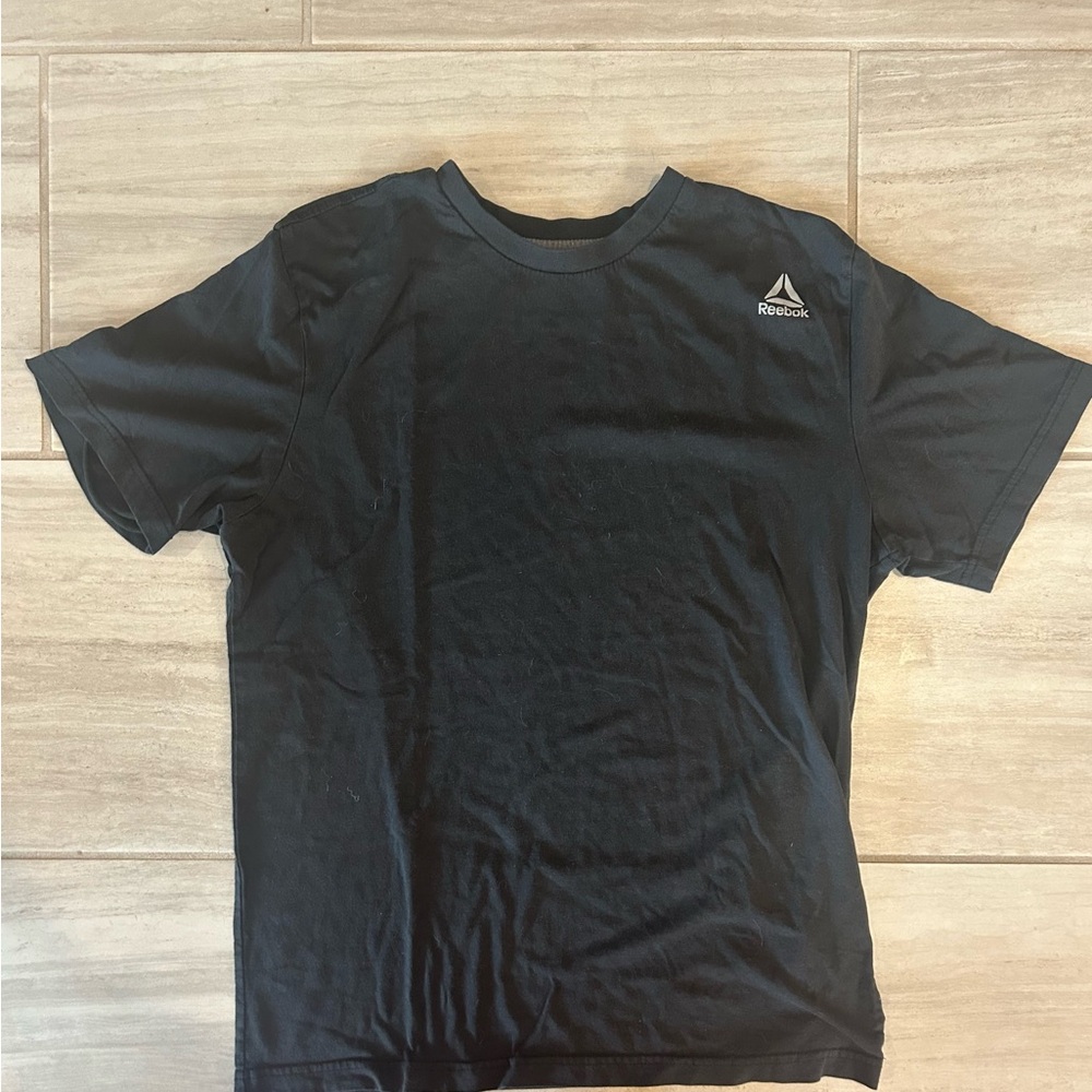 Reebok Men's Black Short Sleeve Tee